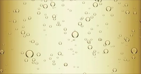 Champagne bubbles background. Stock Footage