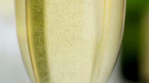 Champagne Bubbles Stock Footage 23027104