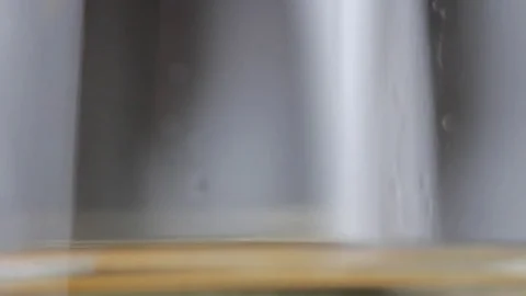 Champagne bubbles Stock Footage 77046337