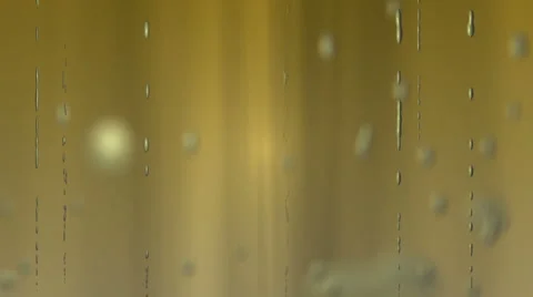 Champagne bubbles gold Stock Footage 3201873