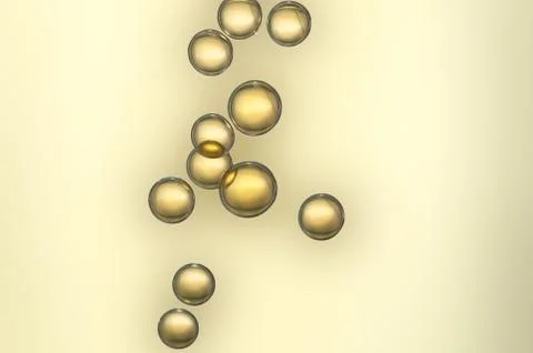 Champagne bubbles 스톡 사진