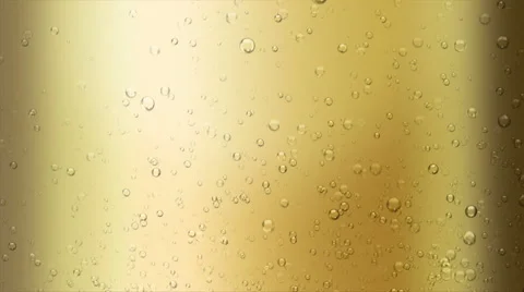 Champagne bubbles rising up and exploding. Loopable. Alpha matte. 動画素材 54838111