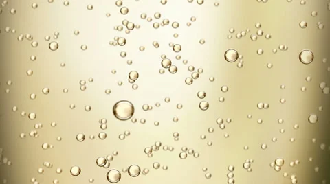 Champagne bubbles (seamless loop) Stock Footage 37843037