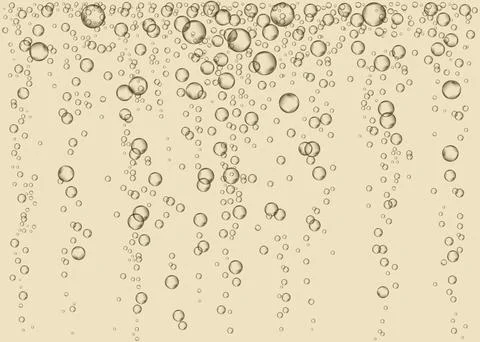 Champagne bubbles vector background. 스톡 일러스트