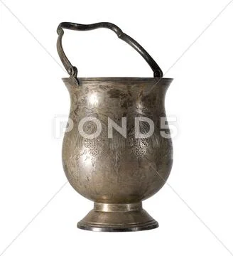 Champagne bucket antique Stock Photos