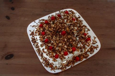 Champagne Cake  Stock Photos