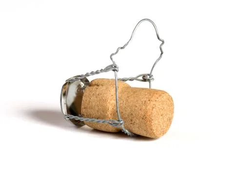 Champagne cork. Stock Photos