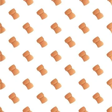 Champagne cork seamless pattern celebrating festive moments 스톡 일러스트