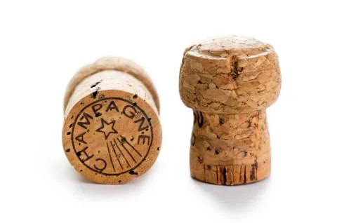 Champagne corks Stock Photos