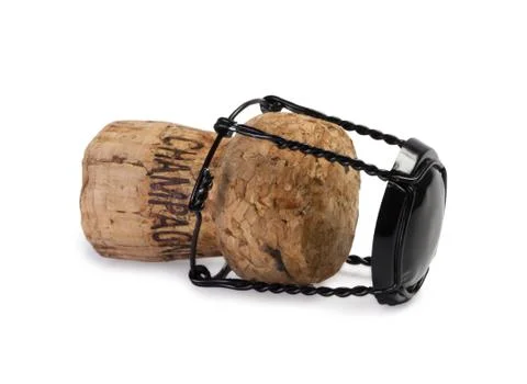 Champagne corks Stock Photos