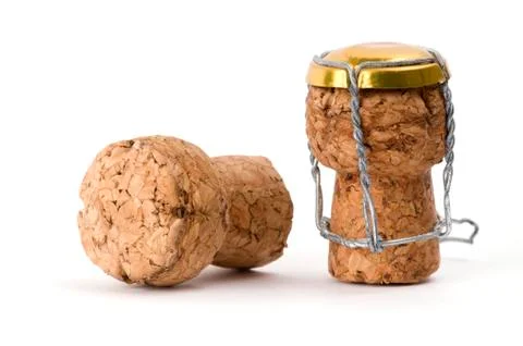 Champagne Corks Foto stock