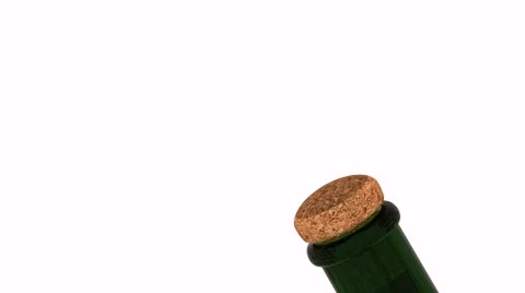 Champagne explosion 3d animation hd Stock-Footage 996747