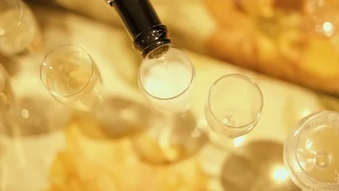 Champagne Video stock 119540885