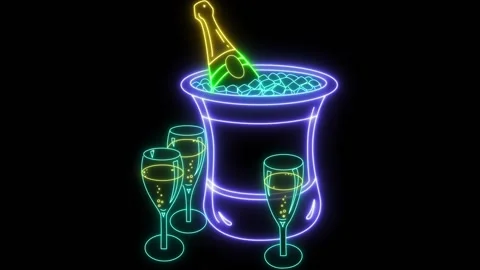 Champagne Stock Footage 131537532