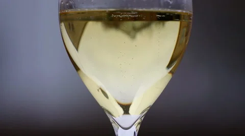 Champagne in the glass  Video stock 1095889