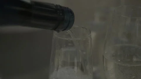 Champagne glass Video stock 39093171