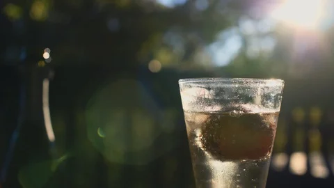 Champagne In The Glass Stock Footage 101329945