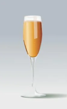 Champagne glasses Stock Illustration