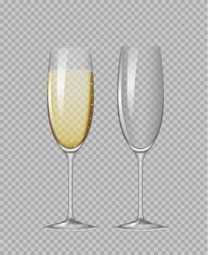 Champagne glasses Stock Illustration