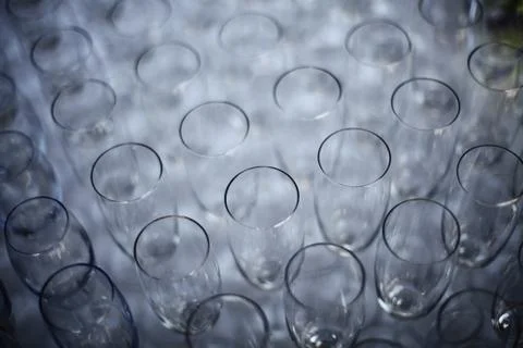 Champagne glasses Stock Photos