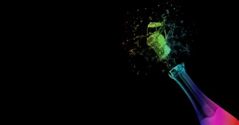 Champagne 스톡 일러스트