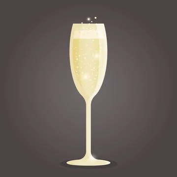 Champagne Illustrazione stock