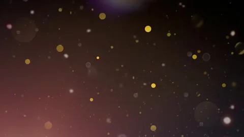 Champagne Luxury Particle Loop Slow Stock Footage 333225770