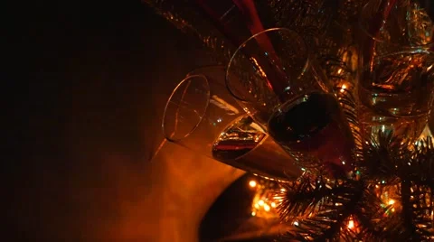 Champagne on New Year Stock-Footage 57822017
