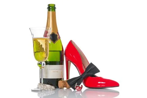 Champagne party Stock Photos