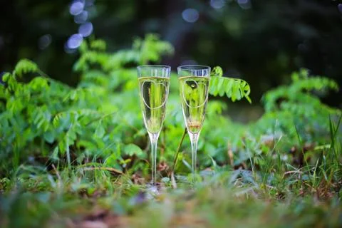Champagne Foto stock