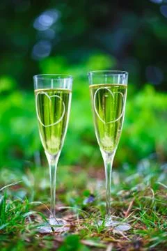 Champagne Foto stock