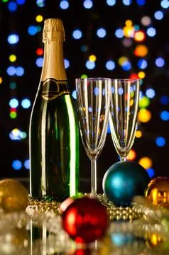 Champagne Foto stock