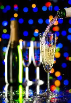 Champagne Foto stock