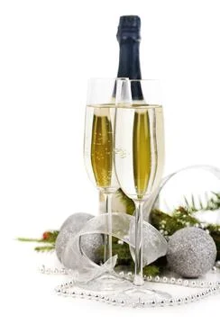 Champagne Foto stock