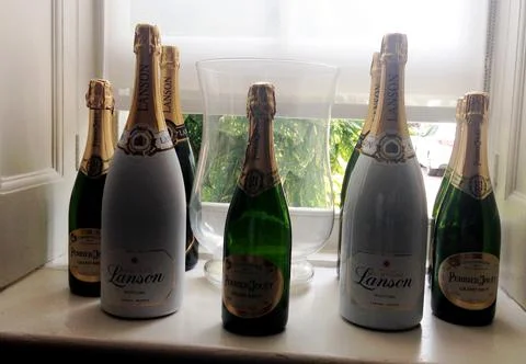 Champagne Foto stock