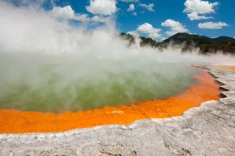 Champagne pool Foto stock