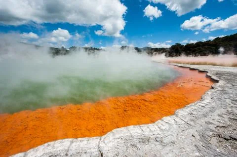 Champagne pool Stock Photos