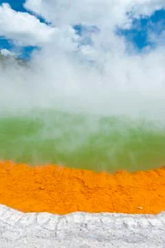 Champagne pool Foto stock