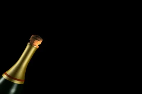 Champagne Pop Stock Footage 334976