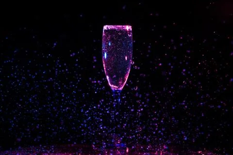 Champagne pouring Stock Photos