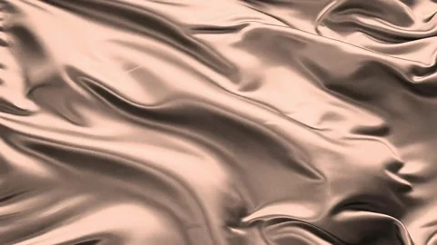 Champagne Silver Satin Silk Waves Elegant Motion Background Vidéo 341594628