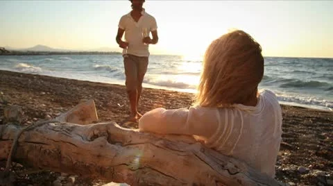 Champagne in the sunset Stock Footage 8899960