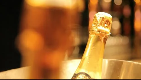Champagner on ice Stock-Footage 11426135