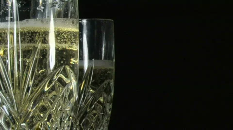 Champaign Bubbles  Stock Footage 318934