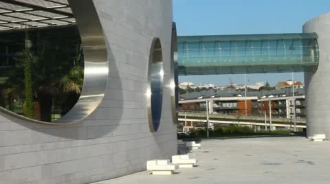 Champalimaud Centre Architecture Stock Footage 21302183