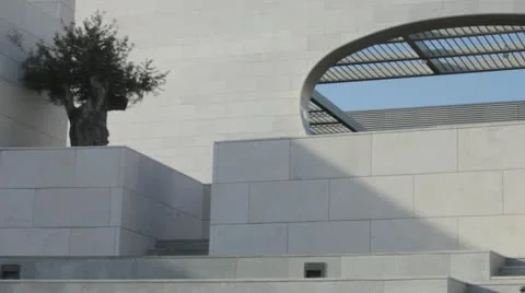 Champalimaud Centre Architecture Stock Footage 21438577