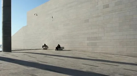 Champalimaud Centre Architecture Stock Footage 21438664