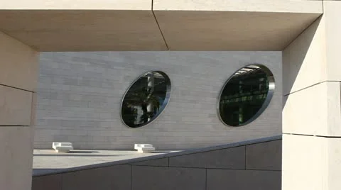 Champalimaud Centre Architecture Stock Footage 21438924