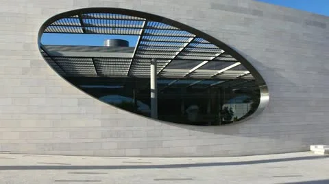 Champalimaud Centre Architecture Stock Footage 21438928