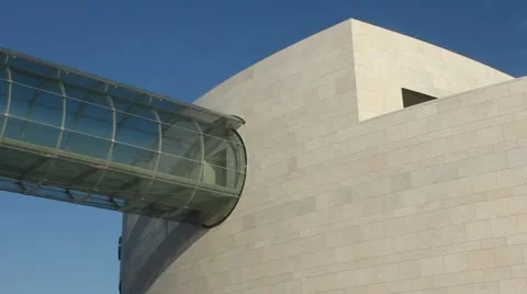 Champalimaud Centre Architecture Stock Footage 21649725